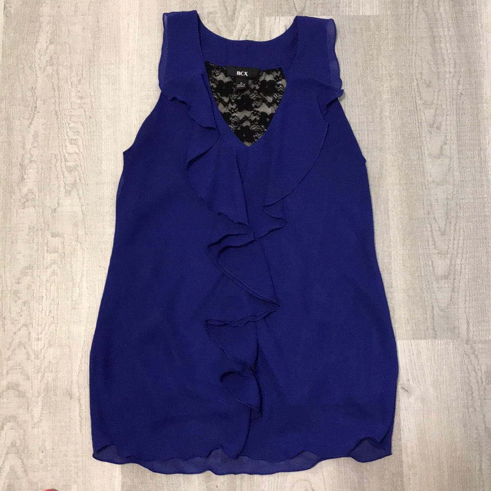 BCX Lace Back Tank